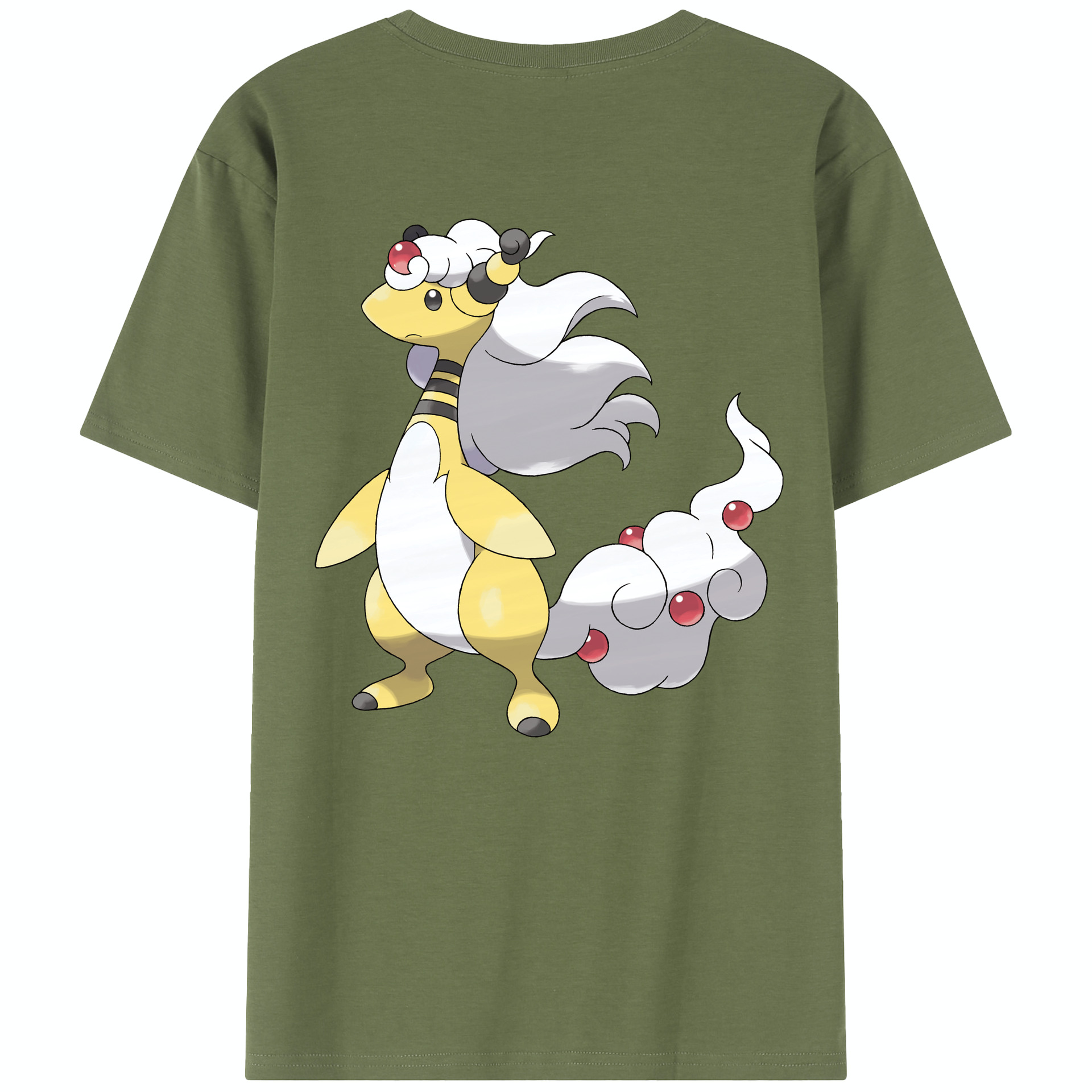（画像用） ポケットモンスター Pokémon 綿100％半袖Tシャツ（背面プリント）